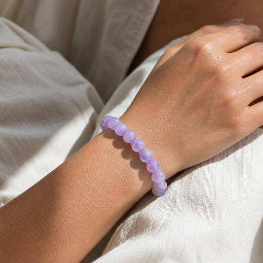 Cropped wrist view of Amethyst