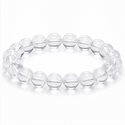 White Topaz on a white background