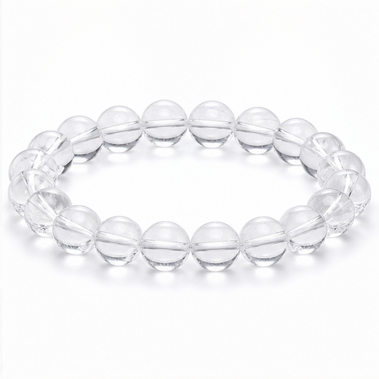 White Topaz on a white background