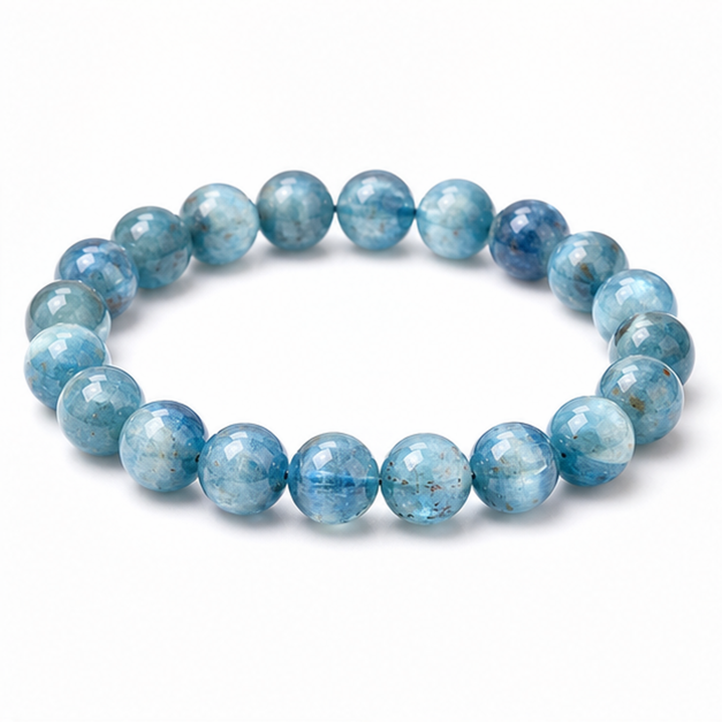 Kyanite on a white background