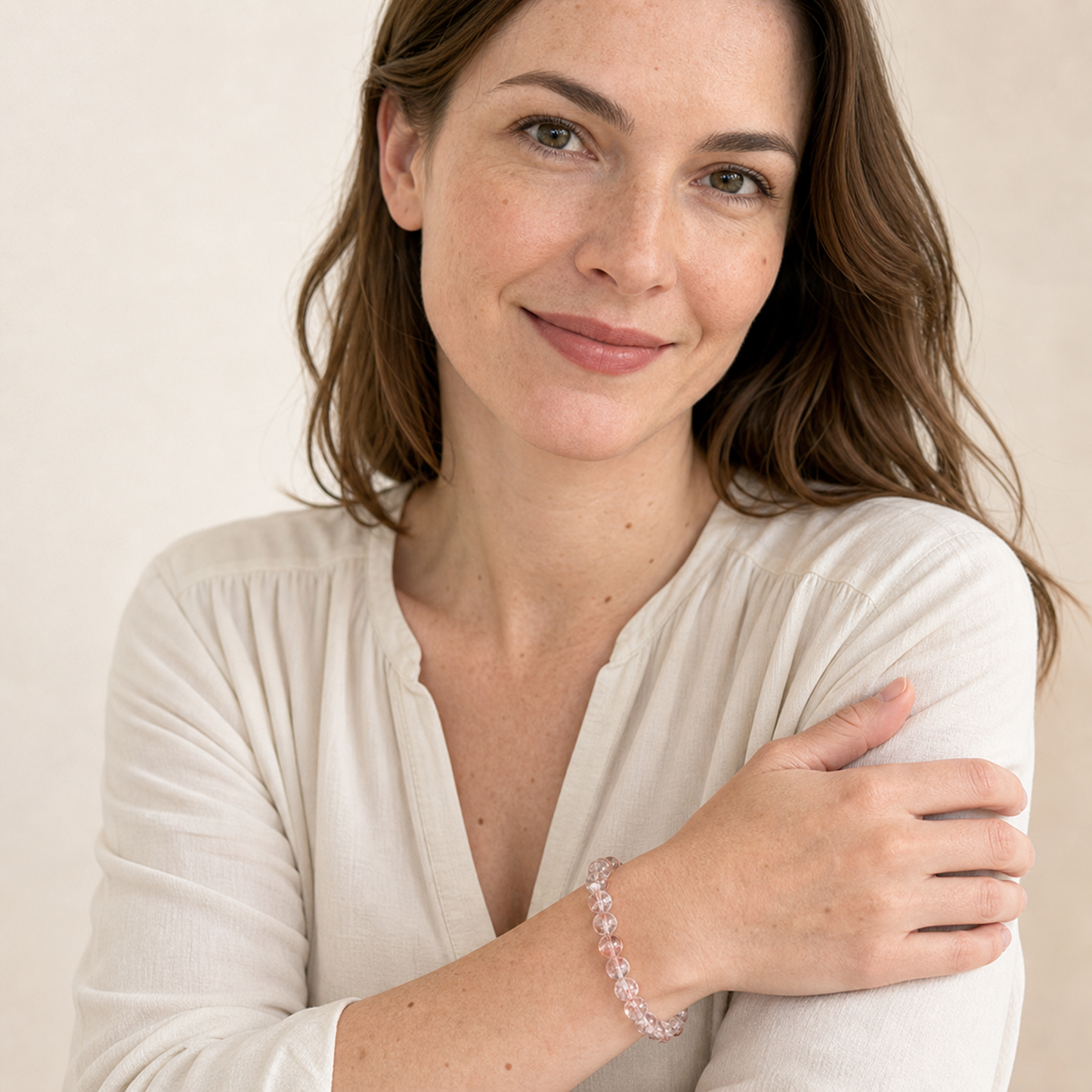 Super Seven worn by a woman