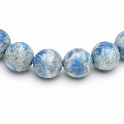 Close-up of K2 Stone bead colour and surface detail