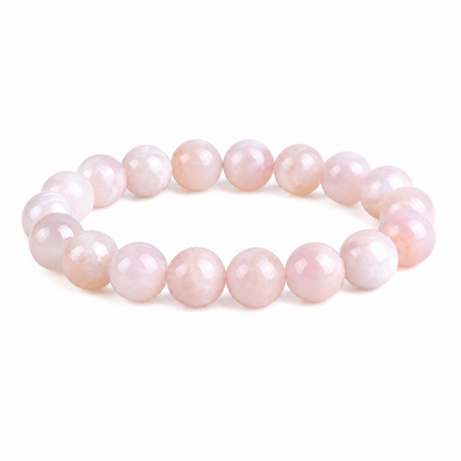 Cherry Blossom Agate on a white background