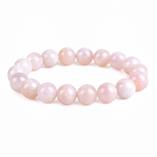 Cherry Blossom Agate on a white background