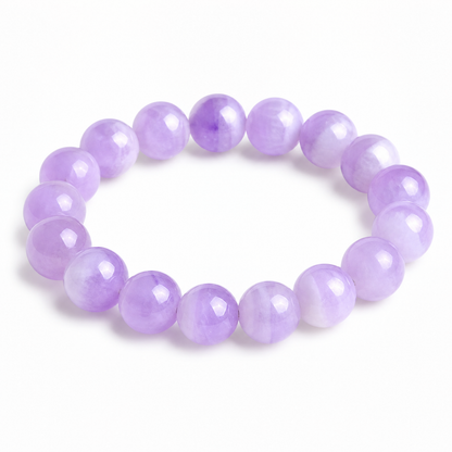Amethyst on a white background